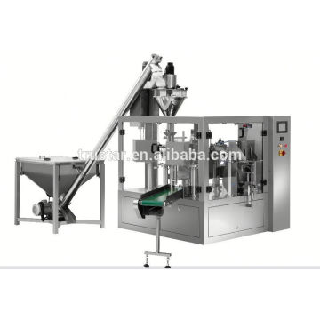 rotary type premade bag packing machine for liquid